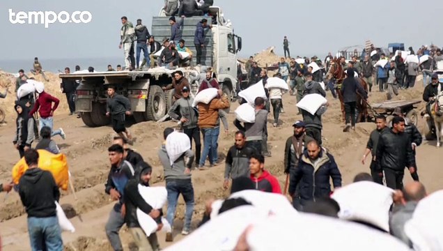 Lebih dari 300 Truk Bantuan Masuk Tetapi Belum Cukup Atasi Kelaparan di Gaza