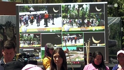 El eclipse llevó temprano a la cama a los animales del Zoológico