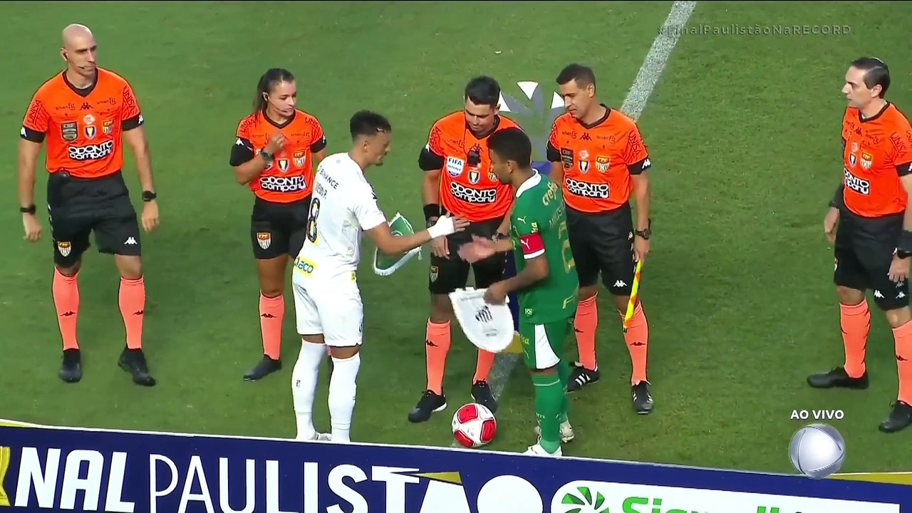 PARTIDO COMPLETO | Santos x Palmeiras (Campeonato Paulista 2024 Final Jogo 1)