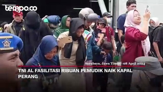 TNI AL Kerahkan Kapal Perang untuk Bantu Angkut Ribuan Pemudik