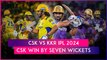 CSK vs KKR IPL 2024 Stat Highlights: Chennai Super Kings Secure Dominant Victory
