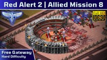 How to Beat Red Alert 2 Allied Mission 8: Free Gateway - Hard - 1080p HD