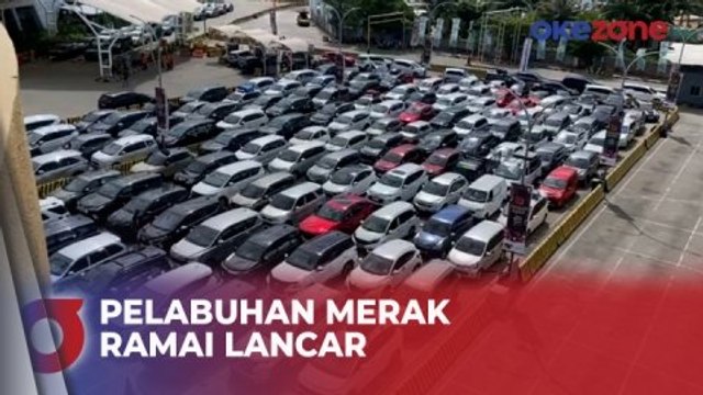 Pelabuhan Merak Terpantau Ramai Lancar di H-1 Lebaran 2024
