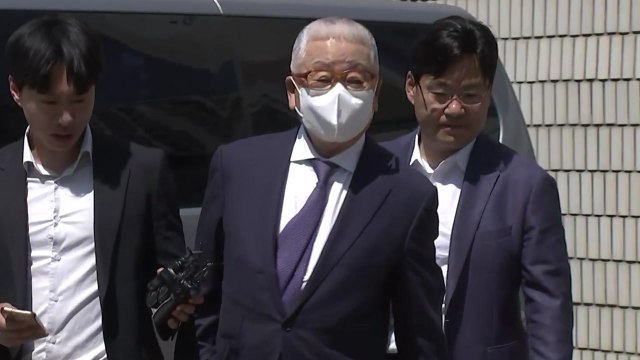 '중대재해처벌법 1호' 정도원 삼표그룹 회장 첫 공판 출석 / YTN
