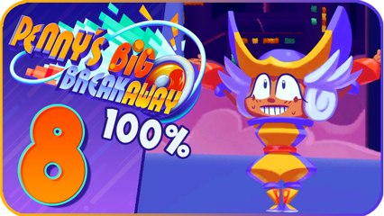 Penny's Big Breakaway Walkthrough Part 8 (PS5) 100% Industria