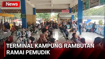 Melihat Arus Mudik di Terminal Kampung Rambutan dan Terminal Bayangan Pasar Rebo Masih