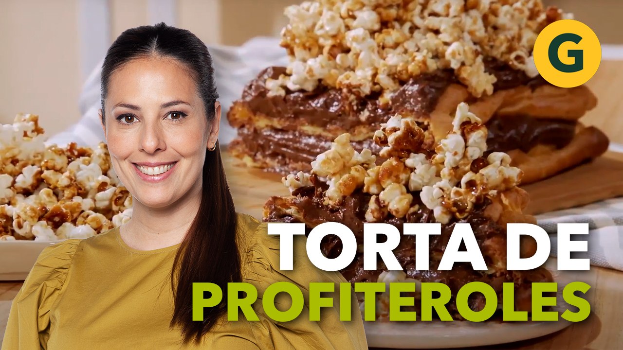 TORTA de PROFITEROLES: ¡UNA BOMBA! de la mano de Estefanía Colombo | El Gourmet