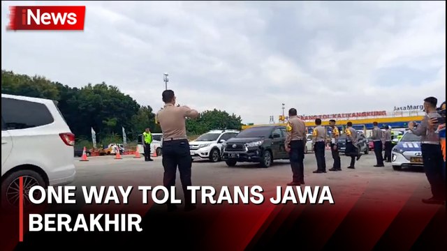 One Way Tol Trans Jawa Berakhir, Kendaraan Boleh Melintas GT Kalikangkung ke Arah Barat