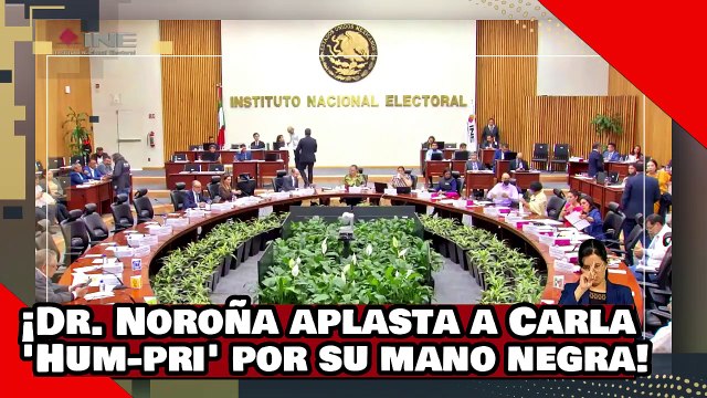 ¡VEAN! ¡El Dr. Noroña aplasta a Carla ‘Hum-pri’ por meter mano negra en los debates!