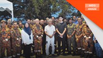 Sultan Pahang nasihat anggota keselamatan jaga diri ketika padam kebakaran hutan