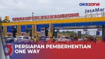 One Way di Tol Trans Jawa Berakhir, Polda Jateng Lakukan Sterilisasi