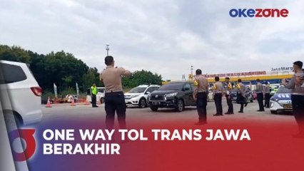 下载视频: One Way Berakhir Siang ini, Kendaraan Boleh Melintas GT Kalikangkung ke Arah Barat