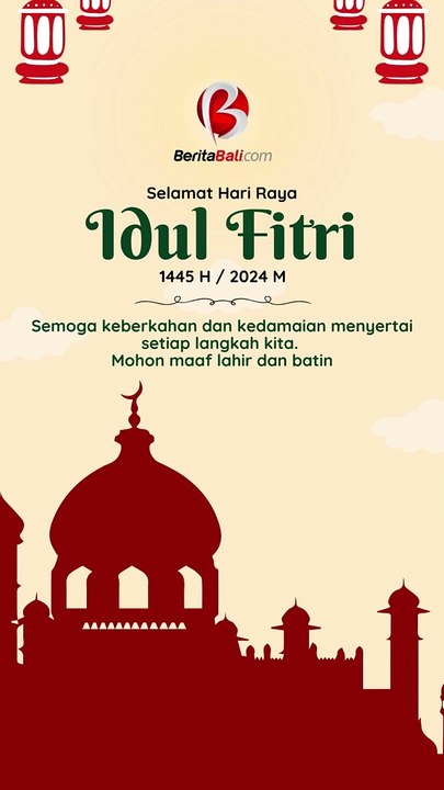 Selamat Hari Raya Idul Fitri