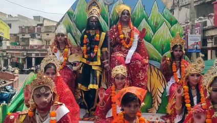 Chaitra Navratri 2024: चैत्र नवरात्रि आज से शुरू, निकली शोभायात्रा
