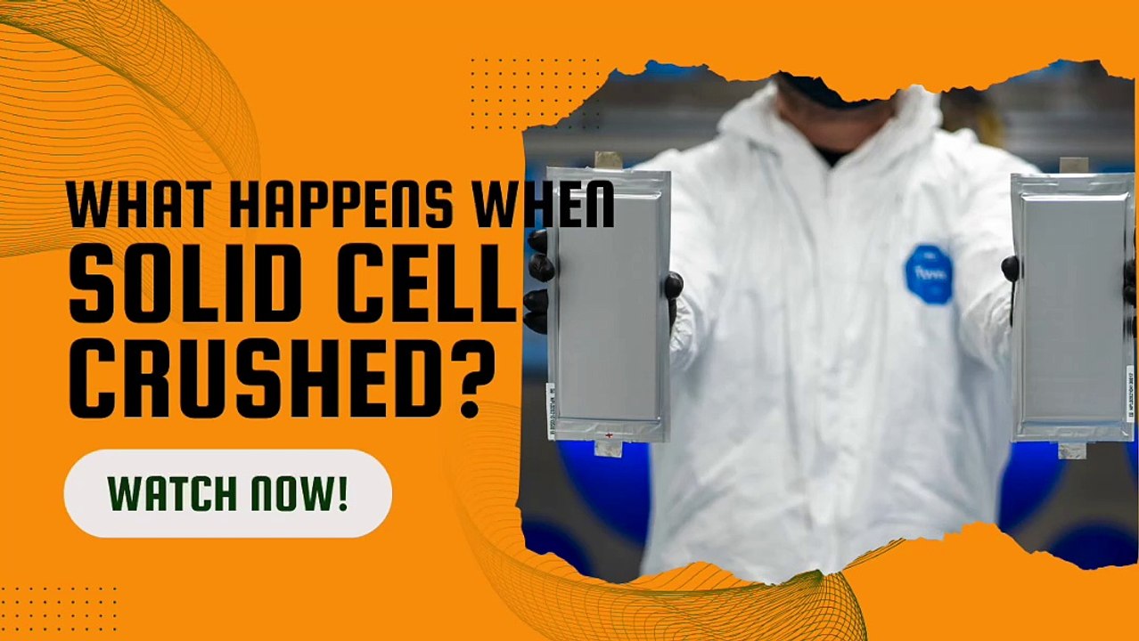 Ganfeng Solid State Cell Puncture Testing