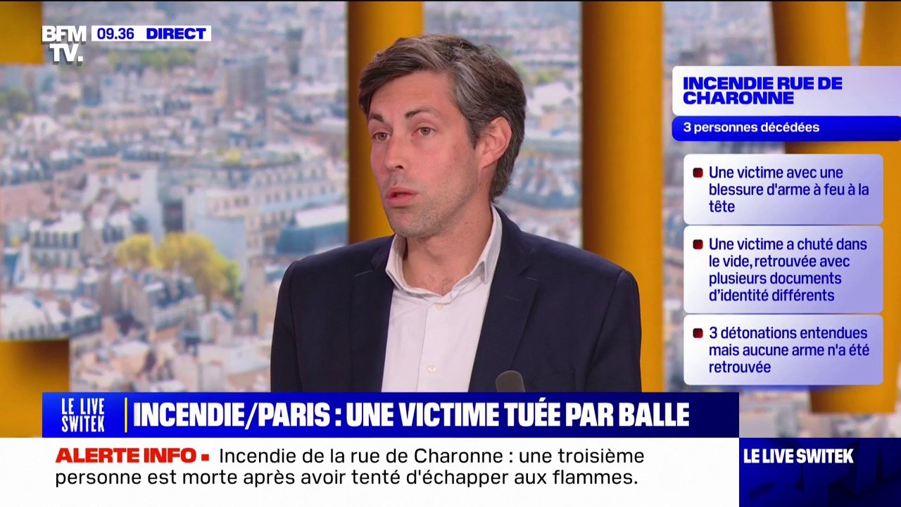 Incendie mortel à Paris: un corps retrouvé avec une balle dans la tête dans les décombres