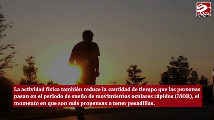 El ejercicio diario puede evitar las pesadillas