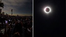 Impresiona cómo se vivió el eclipse solar desde Mazatlán, México