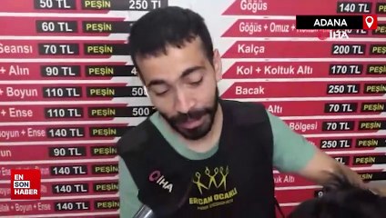 Berberlerin bayram sabahına kadar sürecek yoğun mesaisi başladı