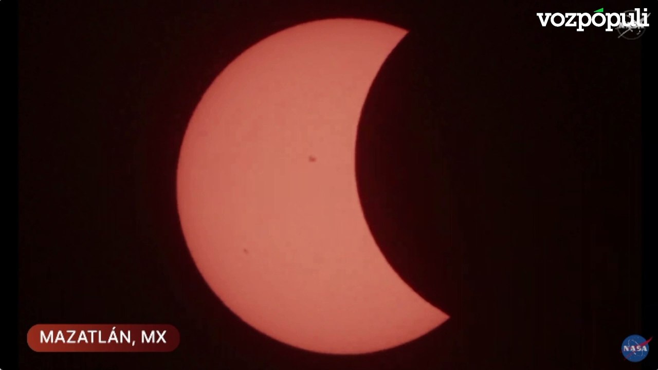 Las espectaculares imágenes del eclipse solar