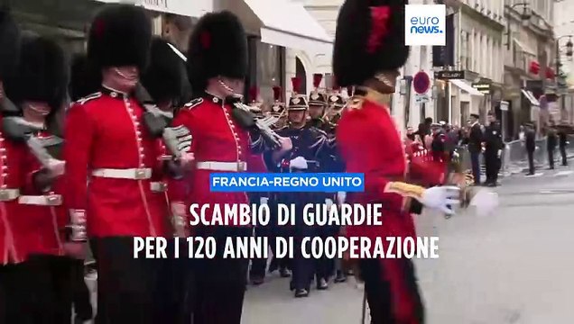 Francia e Regno Unito festeggiano 120 anni di cooperazione: simbolici cambi della guardia congiunti