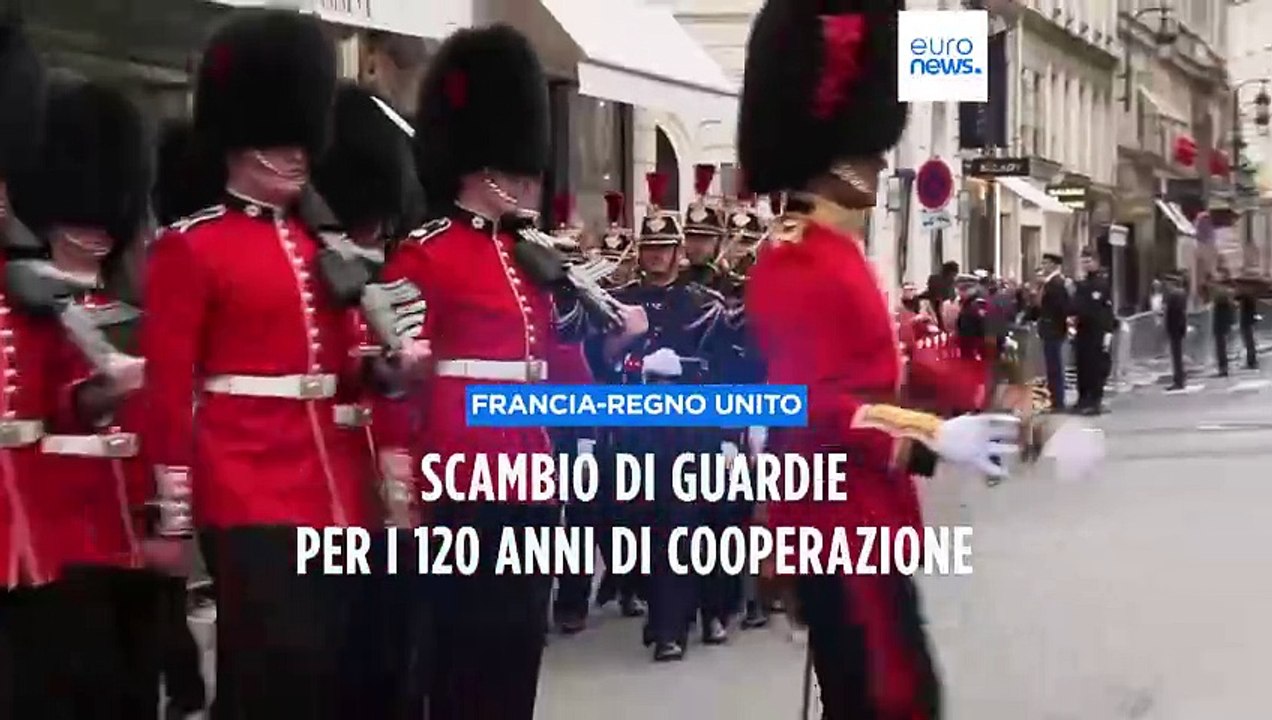 Francia e Regno Unito festeggiano 120 anni di cooperazione: simbolici cambi della guardia congiunti