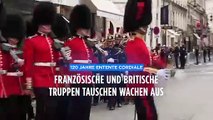 120 Jahre Entente Cordiale: Frankreich und Großbritannien tauschen Wachen aus