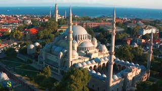 ISTANBUL,TURKEY 4K Ultra HDR 60fps DRONE Video_Istanbul Turkey Beautiful Places 4K Ultra Video