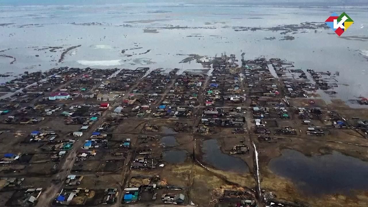 Luftbilder zeigen Ausmaß des Hochwassers in Südrussland