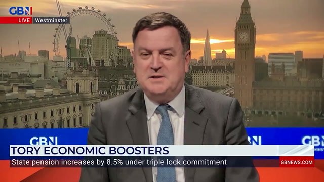 Work and Pensions Secretary, Mel Stride MP, explains that state pensions are to be increased by 8.5% under the latest triple lock