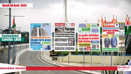 Titrologue du mardi 9 avril 2024/ Le tunnel d'Abobo inondé et restauré rapidement