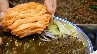 Japani Samosa With Chole | Viral Food Videos #shortsfeed #viral #shorts #streetfood