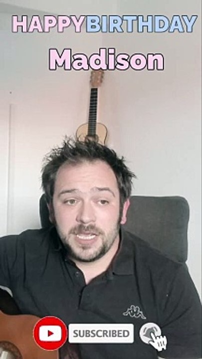 Happy Birthday, Madison! Geburtstagsgrüße an Madison