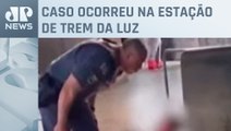 PM que agrediu mulher em estação de metrô de SP é afastado