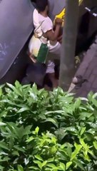 Así fue pillado un marroquí incendiando un contenedor en Murcia