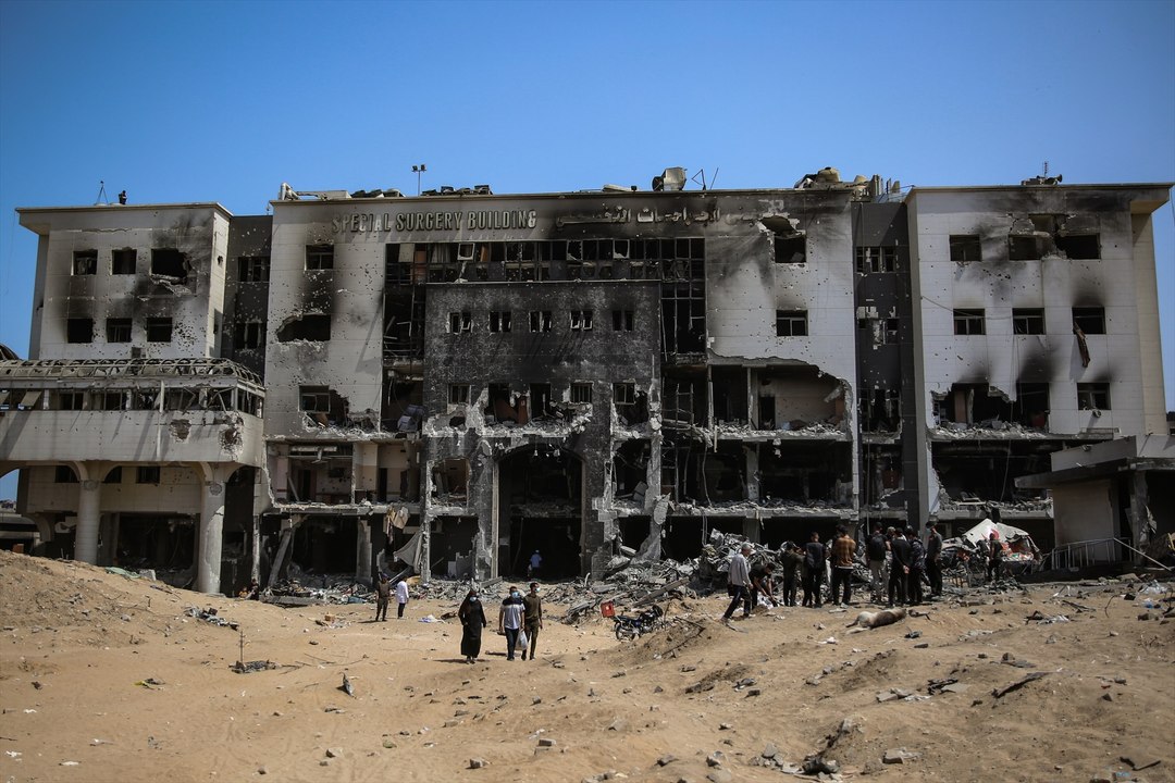 Así ha comprobado la OMS el horror que Israel ha perpetrado en el hospital más grande de Gaza