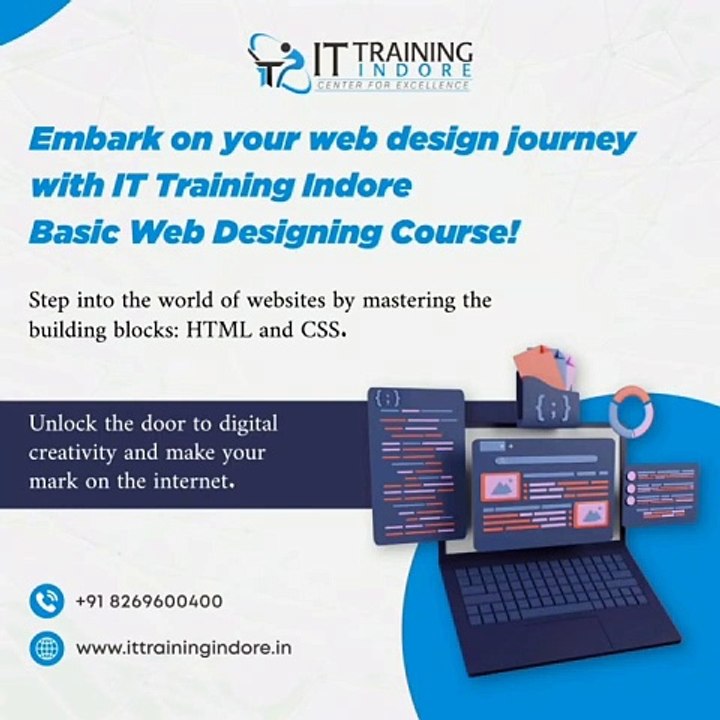 IT Training Indore | Web Designing Course with 100 Placement