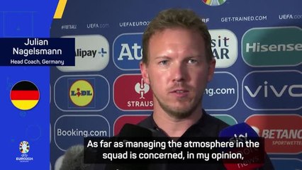 26-player squads at Euro 2024 could cause disharmony - Nagelsmann