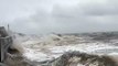 These were the scenes in Blackpool as more heavy rain and strong winds battered Lancashire