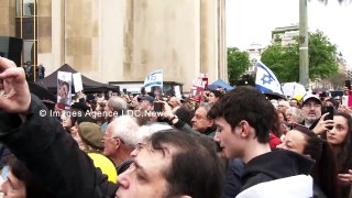 Tous unis contre le terrorisme islamique pour la libérations des otages.Paris/France - 07 Avril 2024