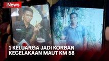 Ayah dan 2 Anaknya Warga Ciamis Jadi Korban Kecelakaan Maut Tol Japek KM 58