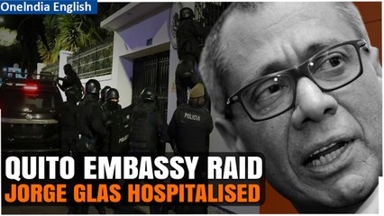 Download Video: Mexico-Ecuador Tensions: Ecuador ex-VP Jorge Glas hospitalised after capture from embassy | Oneindia