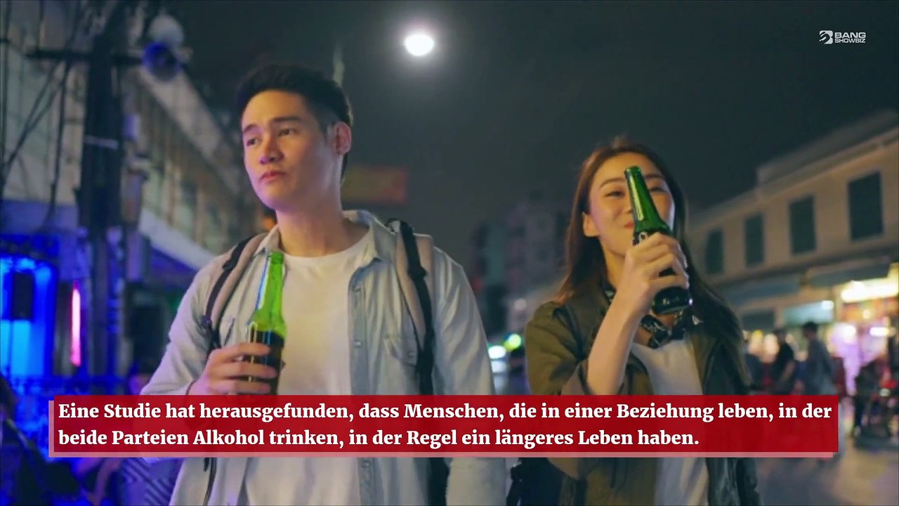 Trinkende Paare leben länger