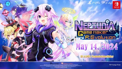 Neptunia Game Maker R Evolution Official Digital Deluxe Edition Trailer