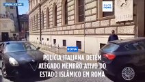 Polícia italiana detém alegado membro ativo do Estado Islâmico em Roma