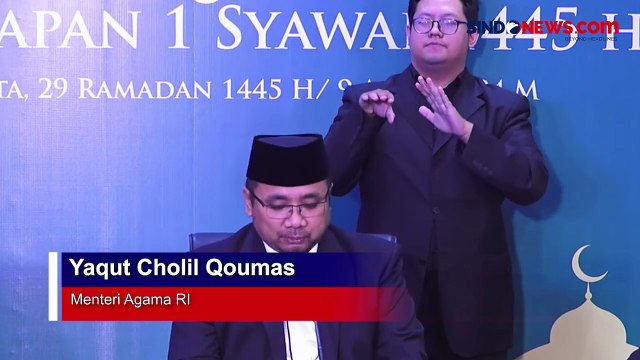 Pemerintah Tetapkan Lebaran Idul Fitri 1445 H Jatuh pada Rabu 10 April 2024