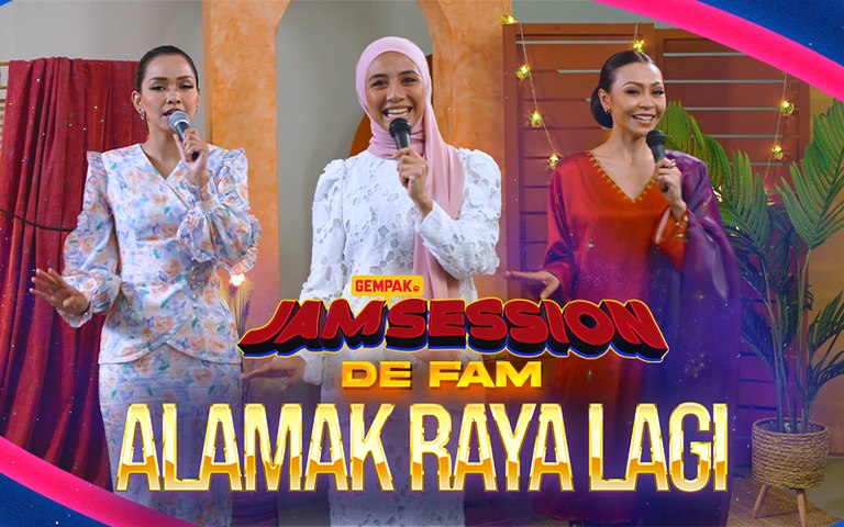 Alamak Raya Lagi - De Fam (Versi Akustik) | Gempak Jam Session | Gempak