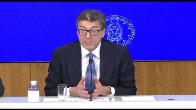 Giorgetti: preoccupazione ma segnali positivi per economia