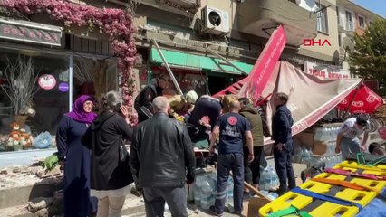 İstanbul'da balkon çöktü! Yaralılar var