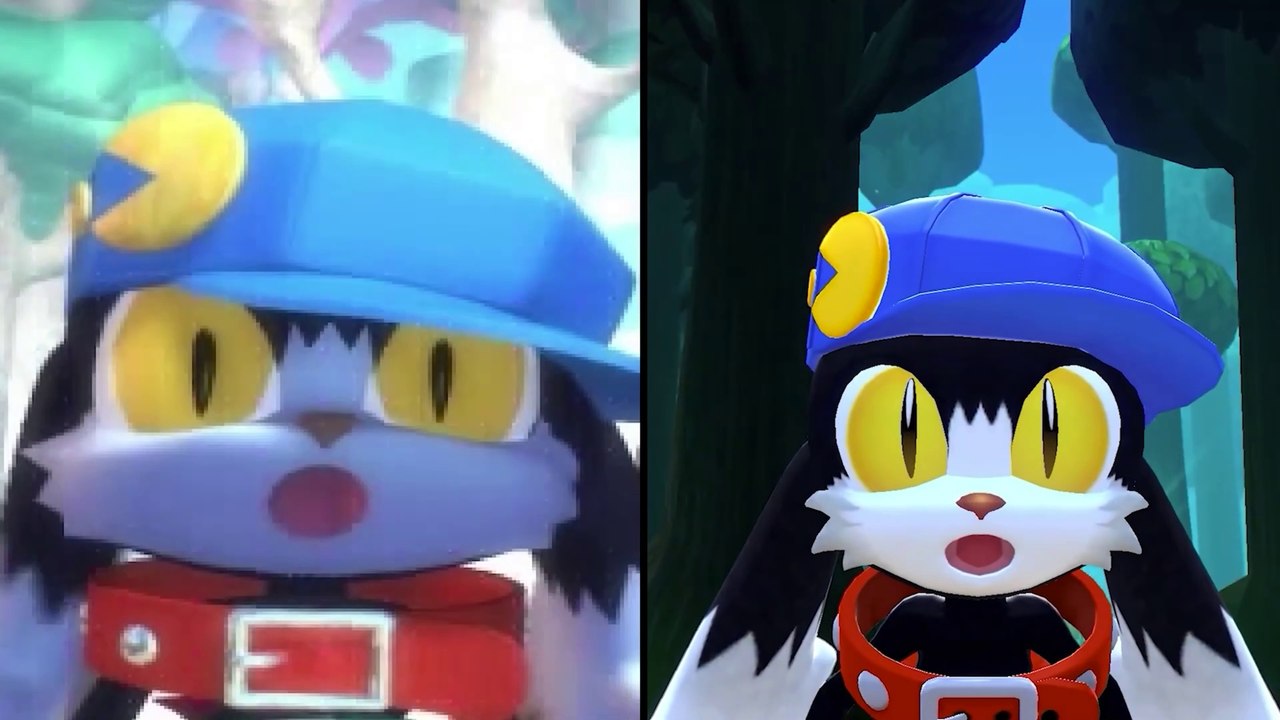 KLONOA DOOR TO PHANTOMILE - ORIGINAL (1997) VS REMAKE  (2022) _ Comparación Gameplay